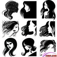 Female Silhouette Vectors