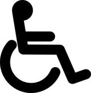 Wheelchair Symbol Clip Art N12