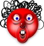 Red Head Cartoon Faces
