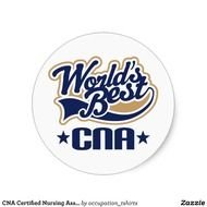 CNA Certified Nursing Assistant Gift Stickers