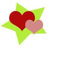 Hearts And Stars Stencils