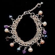 Aurora Bracelet Silver Plate