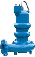 horizontal blue Crane Water Pump