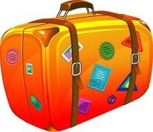 Cartoon Suitcase N4