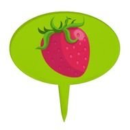 Strawberry Cake Cartoon N2