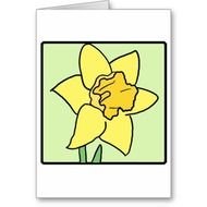 Cartoon Daffodil Clip Art N6