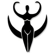 Wiccan Moon Goddess Symbol