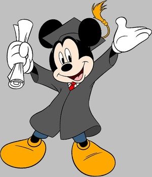 Mickey Mouse Graduation Clip Art N4