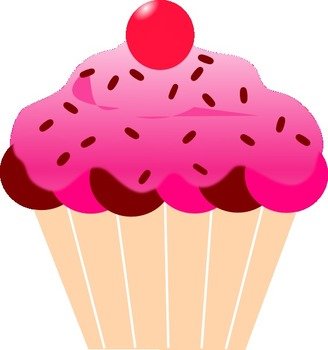 Cartoon Cupcake Clip Art N41