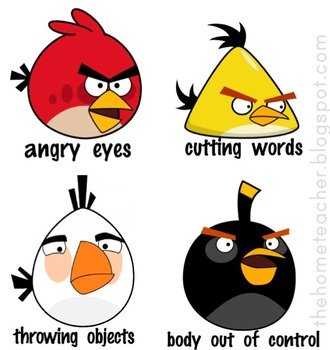 Lesson On Anger Management Angry Birds
