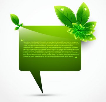 Green Leaves Border N2