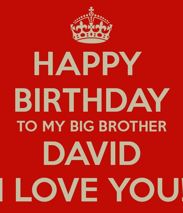 Happy Birthday Brother I Love You