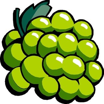 Green Grapes Clip Art N18