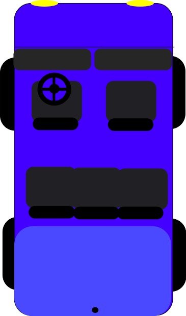 Car Top View Clip Art N41