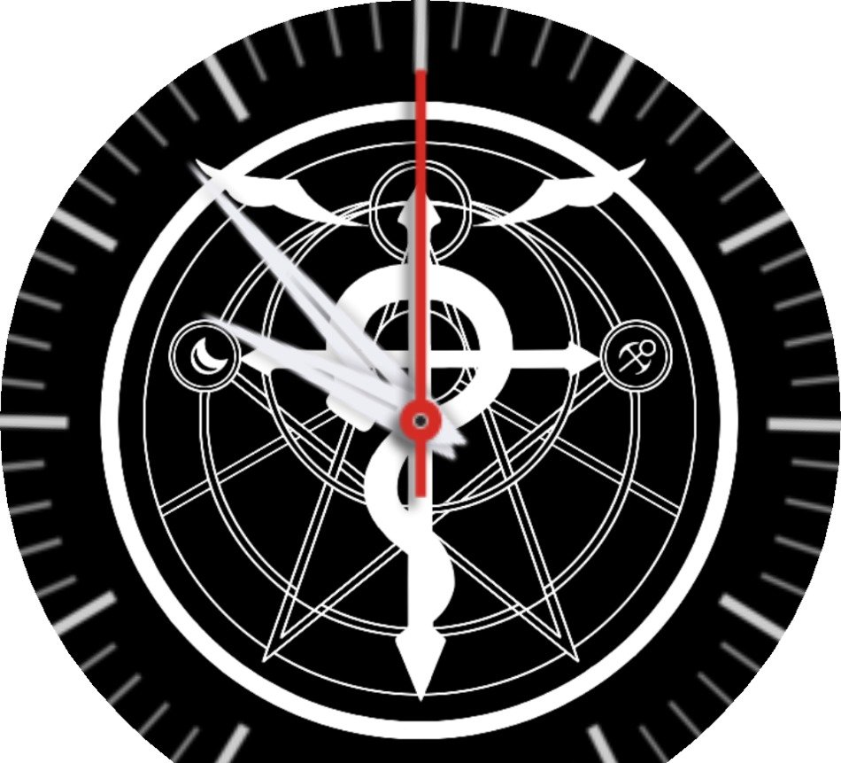 Fullmetal Alchemist Edward Elrics Watch Face Preview