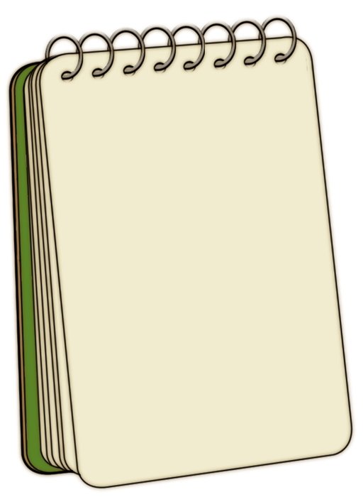Notepad Clipart Quizzing Clip Art