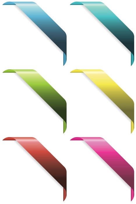 Ribbon Border Clip Art N16
