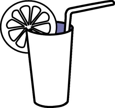 Lemonade Clip Art Black And White N4