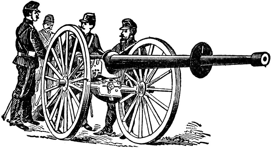 Noiseless And Flashless Gun drawing