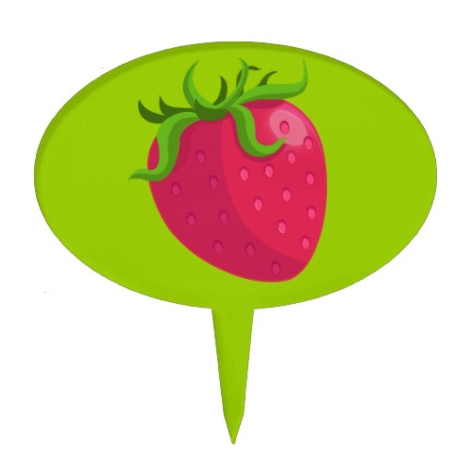 Strawberry Cake Cartoon N2
