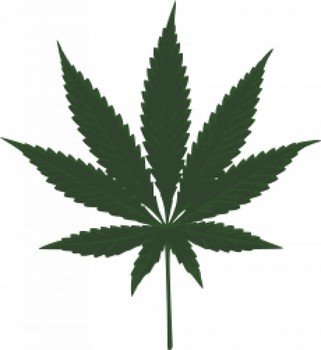 Weed Leaf Clip Art N11