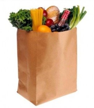 Grocery Bags Of Food