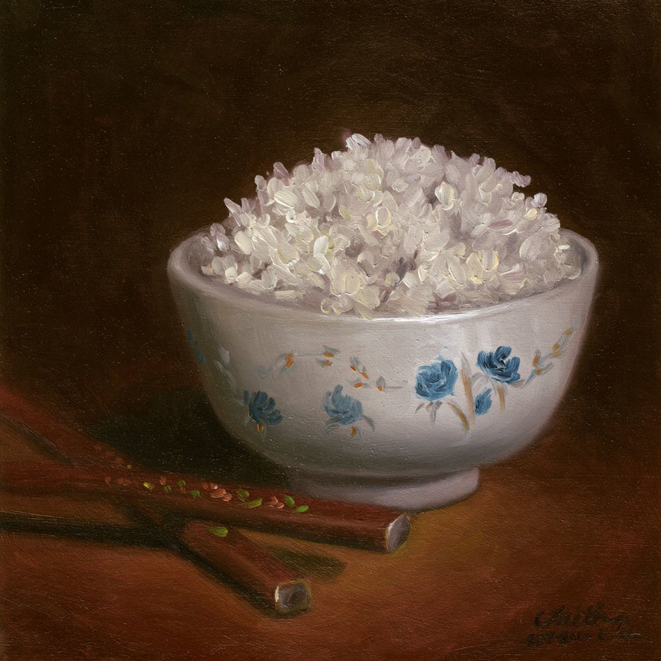 Paintings On Rice photo