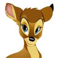 Cute Cartoon Reindeer N5