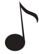 Transparent Music Notes N3