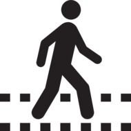 Pedestrian Safety Clip Art N8
