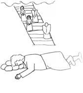 Jacobs Ladder Coloring Page N2