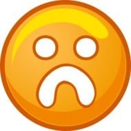 Frowny Face Clip Art N25
