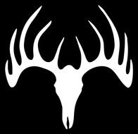Deer Track Decals drawing