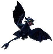 Peluche Furie Nocturne Dragons Dreamworks 62 Cm