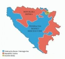 Bosnia And Herzegovina On Map