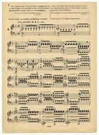Vintage Music Sheet
