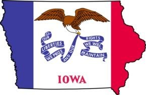 Iowa as a picture for clipart