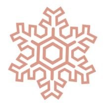 Snow Flake Clip Art N4