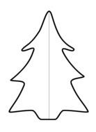 Christmas Tree Cut Out