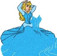 Sleeping Beauty Clip Art N32