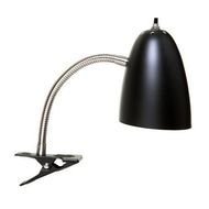 NEW Clip On Adjustable Home Desk Table Bedside Black Lamp FREE