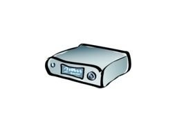 painted car music receiver