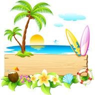 Summer Beach Clip Art N37