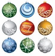 Christmas Ornament Vector N3