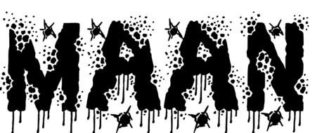 black banner