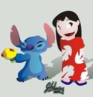 Lilo And Stitch Art