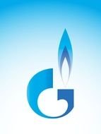 vector logo gas