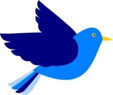 Blue Bird Clip Art N70