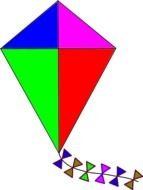 Clip Kite Vector Art N7
