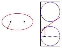 drawing of geometric shapes on a white background